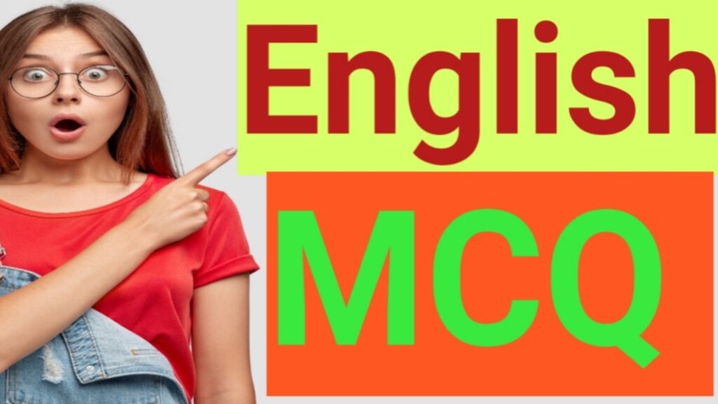 English mcq questions for competitive exam 2024